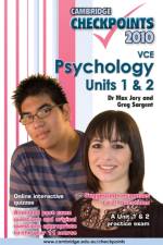 Cambridge Checkpoints VCE Psychology Units 1 and 2