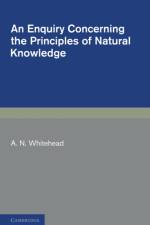 An Enquiry Concerning the Principles of Natural Knowledge af A. N. Whitehead