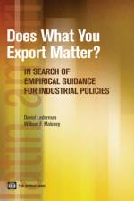 Does What You Export Matter? af William Maloney