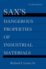 Sax's Dangerous Properties of Industrial Materials, 5 Volume Set af Richard J. Lewis