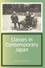 Classes in Contemporary Japan af Rob Steven