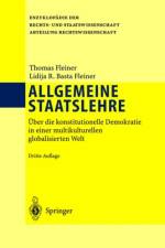 Allgemeine Staatslehre af Lidija Basta Fleiner
