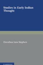 Studies in Early Indian Thought af Dorothea Jane Stephen