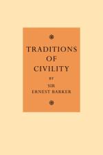 Traditions of Civility af Ernest Barker