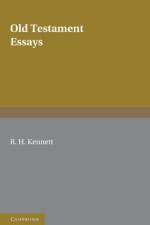 Old Testament Essays af R. H. Kennett
