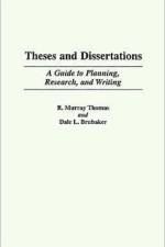 Theses and Dissertations af Dale L. Brubaker