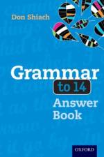 Grammar to 14 Answer Book af Don Shiach