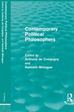 Contemporary Political Philosophers (Routledge Revivals)