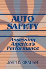 Auto Safety af John D. Graham