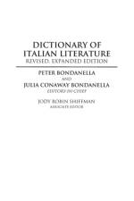Dictionary of Italian Literature af Dr Peter (Indiana University Bloomington Bondanella