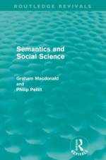 Semantics and Social Science af Graham MacDonald