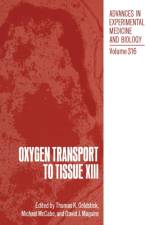 Oxygen Transport to Tissue XIII