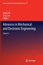 Advances in Mechanical and Electronic Engineering