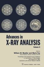 Advances in X-Ray Analysis af Marie Fay