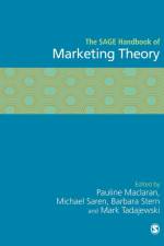 The SAGE Handbook of Marketing Theory
