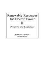Renewable Resources for Electric Power af Raphael Edinger