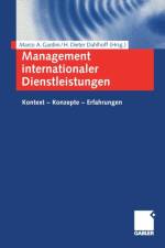 Management Internationaler Dienstleistungen