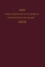Annual Bibliography of the History of the Printed Book and Libraries