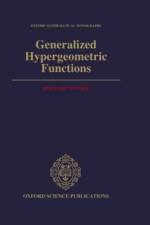 Generalized Hypergeometric Functions af Bernard (Professor of Mathematics Dwork