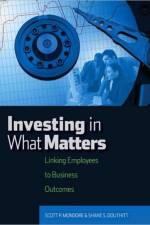 Investing in What Matters af Shane S. Douthitt