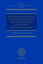 The Rome II Regulation af Andrew (Consultant Dickinson