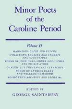 Minor Poets of the Caroline Period: Minor Poets of the Caroline Period af Shakerley Marmion