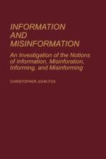 Information and Misinformation af Chris Fox