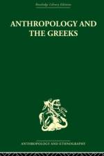 Anthropology and the Greeks af S.C. Humphreys