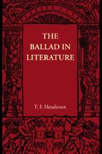 The Ballad in Literature af T. F. Henderson
