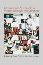 Introduction to Scholarship in Modern Languages and Literatures