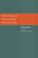Advances in Personality Psychology