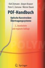 Pof - Optische Polymerfasern Fur Die Datenkommunikation af Olaf Ziemann