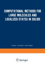 Computational Methods for Large Molecules and Localized States in Solids