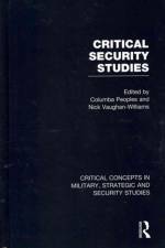 Critical Security Studies