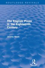 The English Press in the Eighteenth Century (Routledge Revivals) af Jeremy (University of Exeter Black