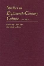 Studies in Eighteenth-Century Culture