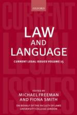 Law and Language