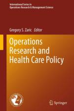 Operations Research and Health Care Policy
