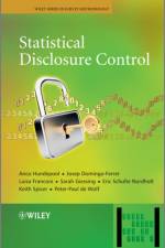 Statistical Disclosure Control af Anco (Statistics Netherlands) Hundepool