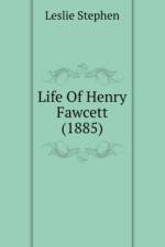 Life Of Henry Fawcett (1885)
