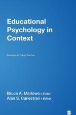 Educational Psychology in Context af Bruce A. Marlowe