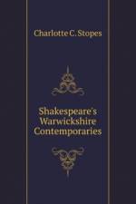 Shakespeare's Warwickshire Contemporaries af C. Stopes Charlotte