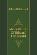 Miscellanies Of Edward Fitzgerald af Edward Fitzgerald