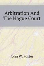 Arbitration And The Hague Court af Watson Foster John
