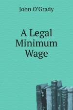 Legal Minimum Wage af O'Grady John