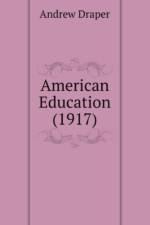 American Education (1917) af Draper Andrew