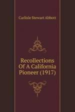Recollections Of A California Pioneer (1917) af Stewart Abbott Carlisle