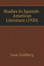 Studies In Spanish-American Literature (1920) af Goldberg Isaac