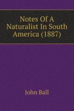 Notes Of A Naturalist In South America (1887) af Ball John