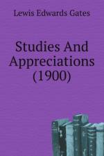 Studies And Appreciations (1900) af Edwards Gates Lewis